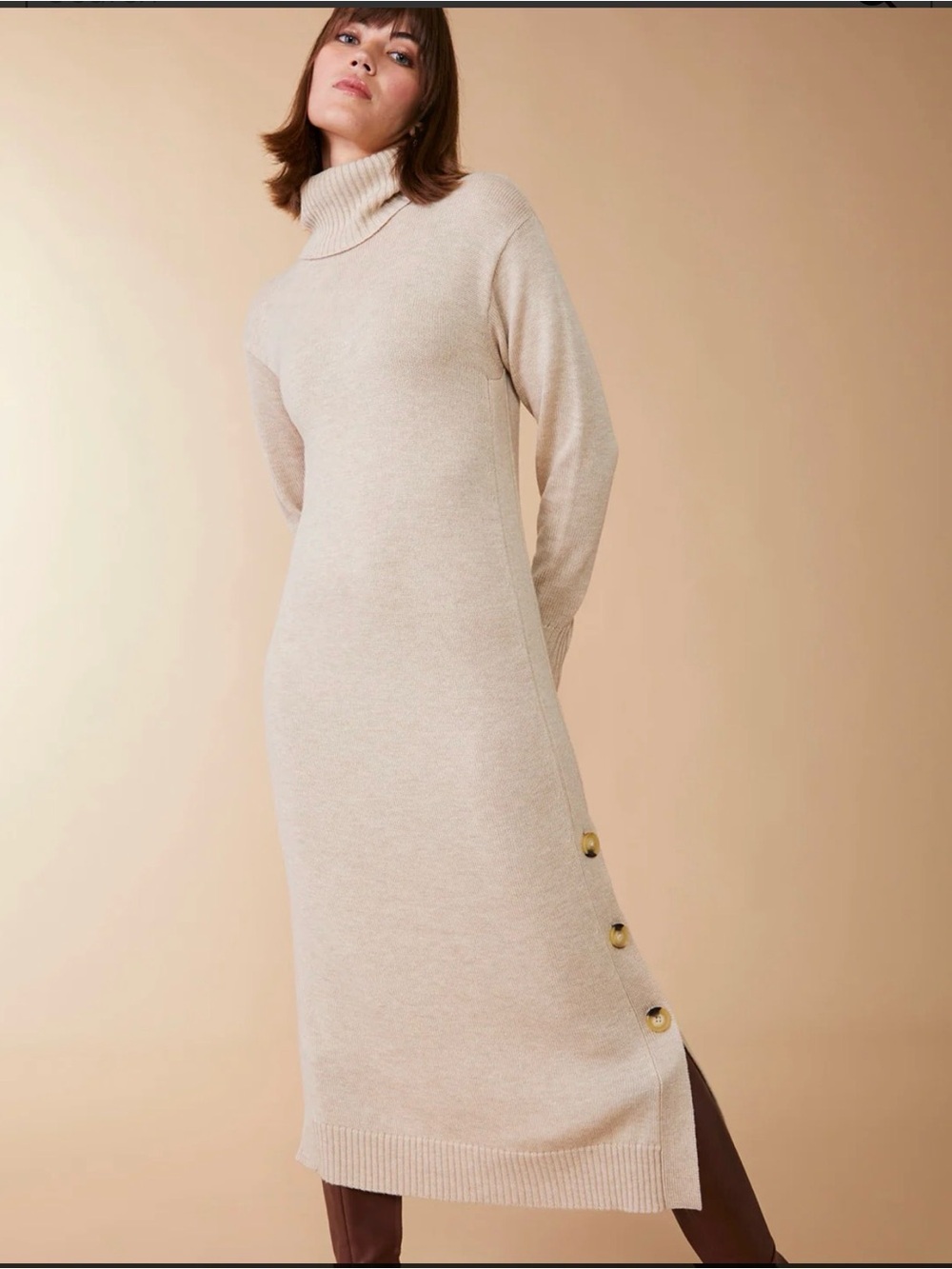 Spartina - Georgia Sweater Dress Oatmeal